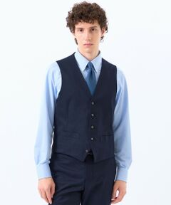 MACKINTOSH PHILOSOPHY(MENS) / マッキントッシュ フィロソフィー　メンズ ブルゾン | トロッター ウェストコート#000（ナンバーゼロ）バーズアイストレッチ　リサイクル