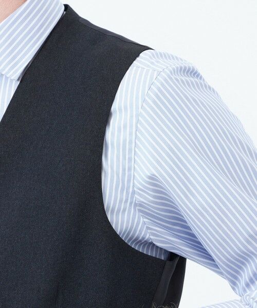 MACKINTOSH PHILOSOPHY(MENS) / マッキントッシュ フィロソフィー　メンズ ブルゾン | トロッター ウェストコート ピンヘッドストレッチ | 詳細5