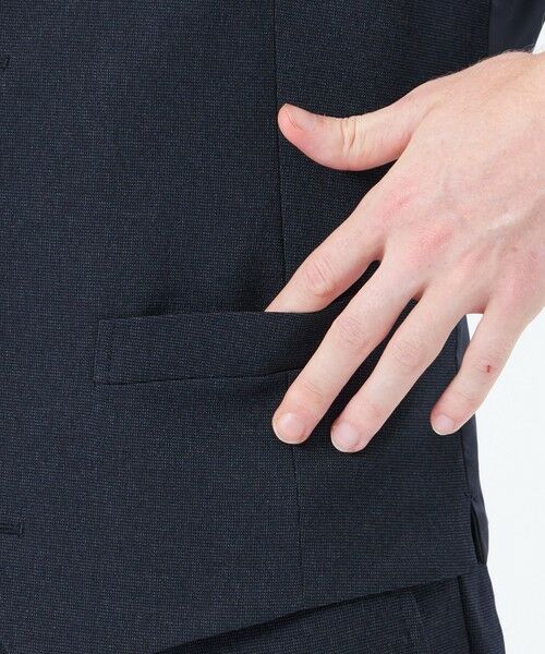 MACKINTOSH PHILOSOPHY(MENS) / マッキントッシュ フィロソフィー　メンズ ブルゾン | トロッター ウェストコート ピンヘッドストレッチ | 詳細6