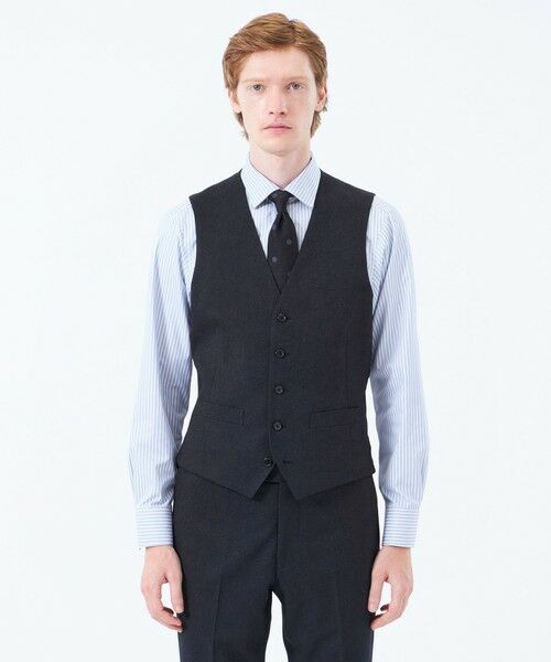 MACKINTOSH PHILOSOPHY(MENS) / マッキントッシュ フィロソフィー　メンズ ブルゾン | トロッター ウェストコート ピンヘッドストレッチ | 詳細2