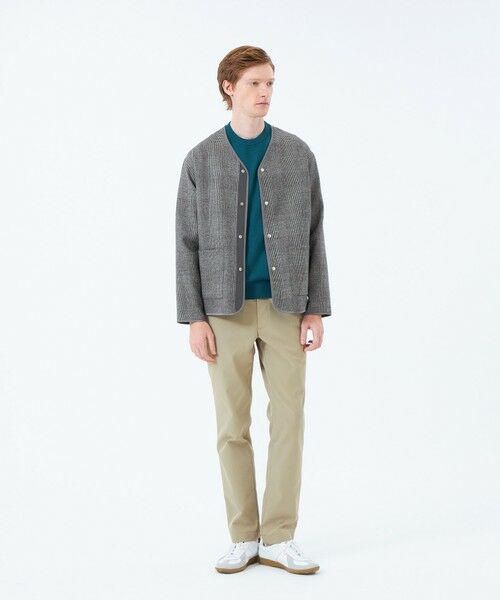 MACKINTOSH PHILOSOPHY(MENS) / マッキントッシュ フィロソフィー　メンズ ブルゾン | ノーカラージャケット 高密度リバークロス | 詳細4