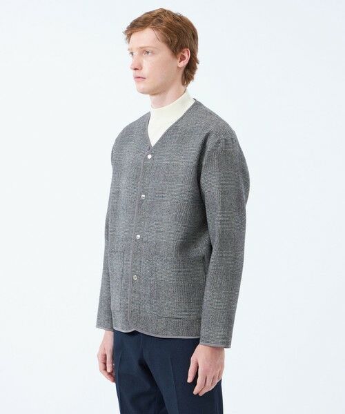 MACKINTOSH PHILOSOPHY(MENS) / マッキントッシュ フィロソフィー　メンズ ブルゾン | ノーカラージャケット 高密度リバークロス | 詳細7