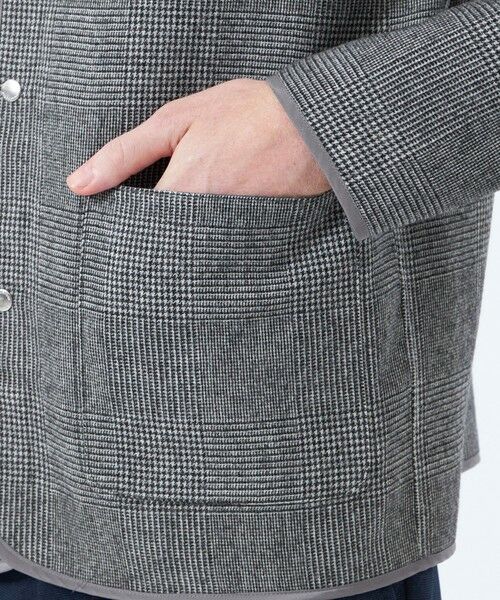 MACKINTOSH PHILOSOPHY(MENS) / マッキントッシュ フィロソフィー　メンズ ブルゾン | ノーカラージャケット 高密度リバークロス | 詳細9