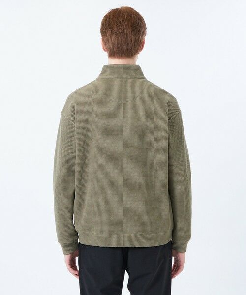 MACKINTOSH PHILOSOPHY(MENS) / マッキントッシュ フィロソフィー　メンズ ブルゾン | ブリテック スタンドカラージップアップ テクノワッフル | 詳細5