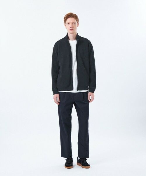 MACKINTOSH PHILOSOPHY(MENS) / マッキントッシュ フィロソフィー　メンズ ブルゾン | ブリテック スタンドカラージップアップ テクノワッフル | 詳細1