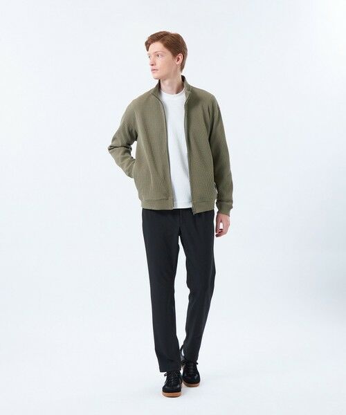 MACKINTOSH PHILOSOPHY(MENS) / マッキントッシュ フィロソフィー　メンズ ブルゾン | ブリテック スタンドカラージップアップ テクノワッフル | 詳細2