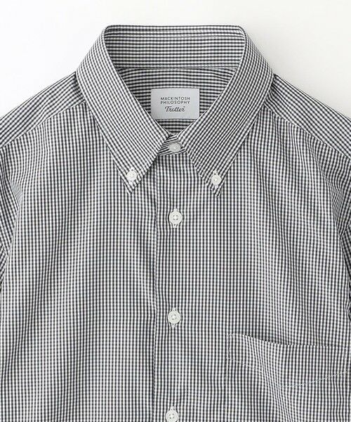 MACKINTOSH PHILOSOPHY(MENS) / マッキントッシュ フィロソフィー　メンズ シャツ・ブラウス | 【WEB&一部店舗限定】トロッター ボタンダウンシャツ 無地/ストライプ/ギンガム | 詳細2