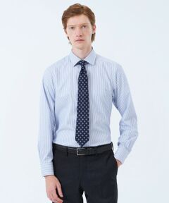 MACKINTOSH PHILOSOPHY(MENS) / マッキントッシュ フィロソフィー　メンズ シャツ・ブラウス | トロッター セミワイドシャツ 無地/ブルーバリエーション