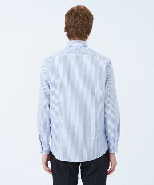 MACKINTOSH PHILOSOPHY(MENS) / マッキントッシュ フィロソフィー　メンズ シャツ・ブラウス | トロッター セミワイドシャツ 無地/ブルーバリエーション | 詳細6