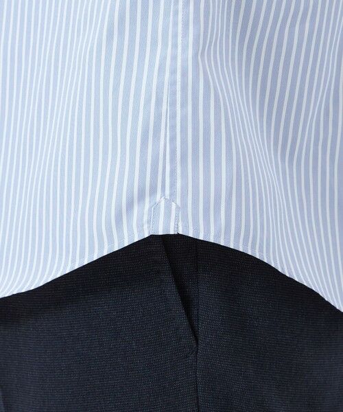 MACKINTOSH PHILOSOPHY(MENS) / マッキントッシュ フィロソフィー　メンズ シャツ・ブラウス | トロッター セミワイドシャツ 無地/ブルーバリエーション | 詳細9