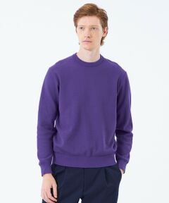 MACKINTOSH PHILOSOPHY(MENS) / マッキントッシュ フィロソフィー　メンズ ニット・セーター | 14G カノコ風ジャカード クルーネックニット