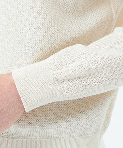 MACKINTOSH PHILOSOPHY(MENS) / マッキントッシュ フィロソフィー メンズ ニット・セーター | 14G カノコ風ジャカード クルーネックニット | 詳細8