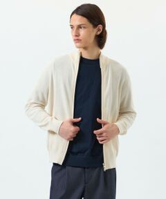 MACKINTOSH PHILOSOPHY(MENS) / マッキントッシュ フィロソフィー　メンズ ニット・セーター | 14G カノコ風ジャカード ドライバーズニット