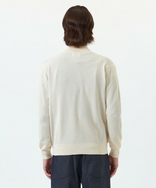 MACKINTOSH PHILOSOPHY(MENS) / マッキントッシュ フィロソフィー　メンズ ニット・セーター | 14G カノコ風ジャカード ドライバーズニット | 詳細5