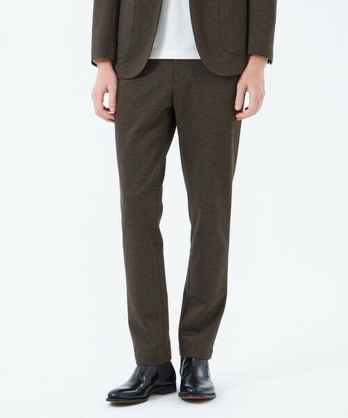 MACKINTOSH PHILOSOPHY(MENS) / マッキントッシュ フィロソフィー メンズ その他パンツ | テーラードジャージー パンツ 36G裏メッシュモクロディ(ブラウン5)