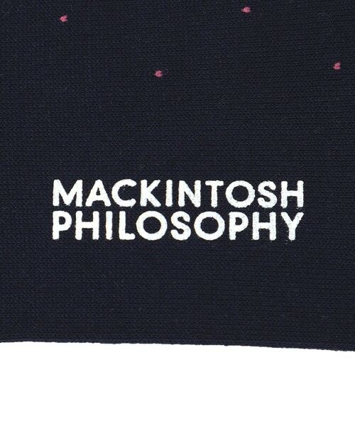 MACKINTOSH PHILOSOPHY(MENS) / マッキントッシュ フィロソフィー　メンズ その他インナー・ルームウェア | ピンドット ビジネスソックス | 詳細4