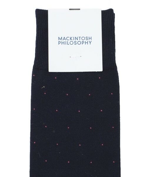 MACKINTOSH PHILOSOPHY(MENS) / マッキントッシュ フィロソフィー　メンズ その他インナー・ルームウェア | ピンドット ビジネスソックス | 詳細1