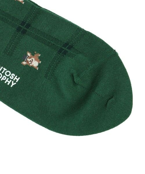 MACKINTOSH PHILOSOPHY(MENS) / マッキントッシュ フィロソフィー　メンズ その他インナー・ルームウェア | コーギー×チェック カジュアルソックス | 詳細3