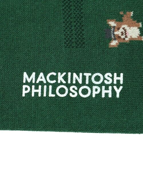 MACKINTOSH PHILOSOPHY(MENS) / マッキントッシュ フィロソフィー　メンズ その他インナー・ルームウェア | コーギー×チェック カジュアルソックス | 詳細4