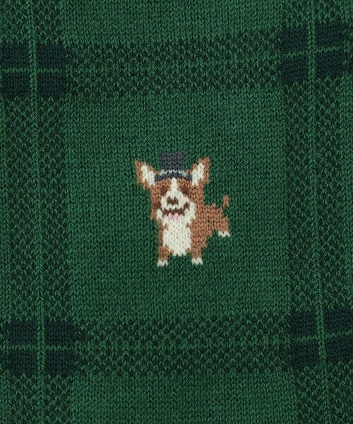 MACKINTOSH PHILOSOPHY(MENS) / マッキントッシュ フィロソフィー　メンズ その他インナー・ルームウェア | コーギー×チェック カジュアルソックス | 詳細5