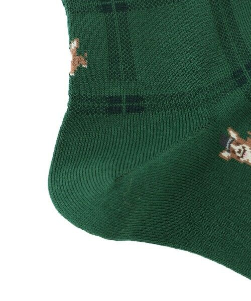 MACKINTOSH PHILOSOPHY(MENS) / マッキントッシュ フィロソフィー　メンズ その他インナー・ルームウェア | コーギー×チェック カジュアルソックス | 詳細2