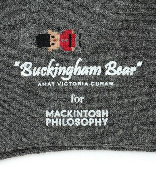 MACKINTOSH PHILOSOPHY(MENS) / マッキントッシュ フィロソフィー　メンズ その他インナー・ルームウェア | バッキンガムベア カジュアルソックス | 詳細4