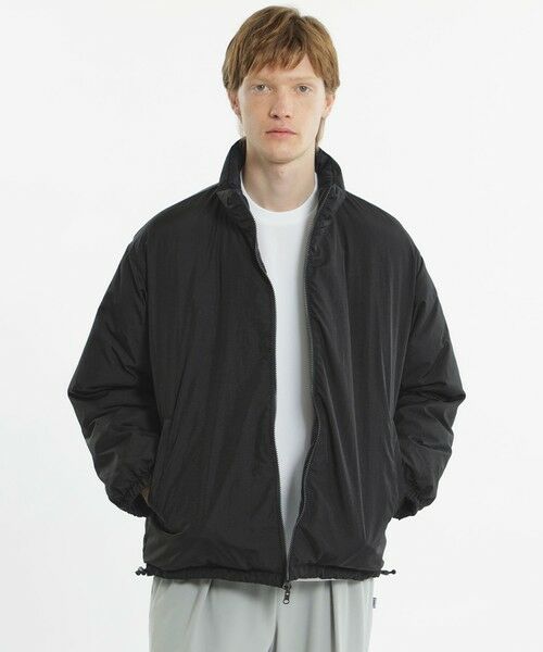 MACKINTOSH PHILOSOPHY(MENS) / マッキントッシュ フィロソフィー メンズ ブルゾン | リバーシブルショートダウン with TAION(ブラック1)