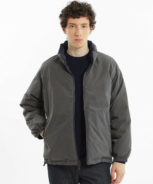 MACKINTOSH PHILOSOPHY(MENS) / マッキントッシュ フィロソフィー メンズ ブルゾン | リバーシブルショートダウン with TAION(ネイビー3)