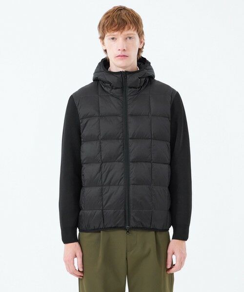 MACKINTOSH PHILOSOPHY(MENS) / マッキントッシュ フィロソフィー　メンズ ブルゾン | スクエアキルト＆ニット コンビパーカー with TAION | 詳細4