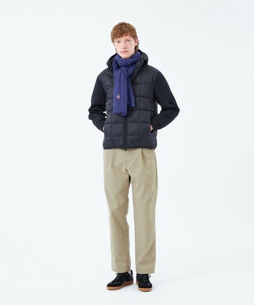 MACKINTOSH PHILOSOPHY(MENS) / マッキントッシュ フィロソフィー　メンズ ブルゾン | スクエアキルト＆ニット コンビパーカー with TAION | 詳細2