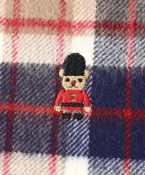 MACKINTOSH PHILOSOPHY(MENS) / マッキントッシュ フィロソフィー　メンズ マフラー・ショール・スヌード・ストール | バッキンガムベア ウォッシャブルウールカシミヤ チェックマフラー | 詳細4