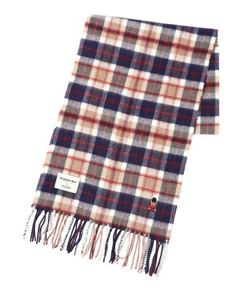 MACKINTOSH PHILOSOPHY(MENS) / マッキントッシュ フィロソフィー　メンズ マフラー・ショール・スヌード・ストール | バッキンガムベア ウォッシャブルウールカシミヤ チェックマフラー | 詳細8
