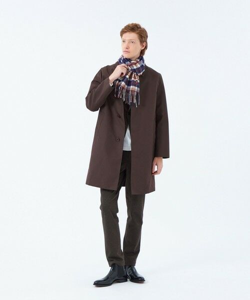 MACKINTOSH PHILOSOPHY(MENS) / マッキントッシュ フィロソフィー　メンズ マフラー・ショール・スヌード・ストール | バッキンガムベア ウォッシャブルウールカシミヤ チェックマフラー | 詳細2