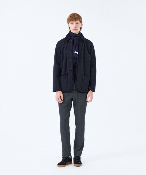 MACKINTOSH PHILOSOPHY(MENS) / マッキントッシュ フィロソフィー　メンズ マフラー・ショール・スヌード・ストール | ウォッシャブルカシミヤ ソリッドマフラー | 詳細3