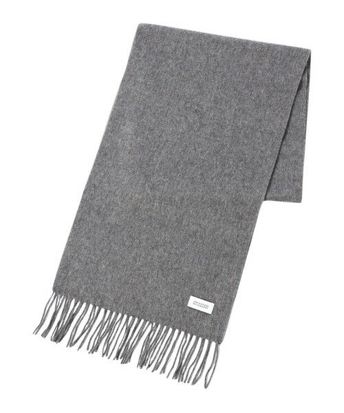 MACKINTOSH PHILOSOPHY(MENS) / マッキントッシュ フィロソフィー　メンズ マフラー・ショール・スヌード・ストール | ウォッシャブルカシミヤ ソリッドマフラー | 詳細10