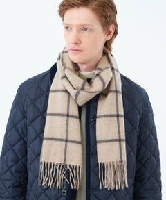 MACKINTOSH PHILOSOPHY(MENS) / マッキントッシュ フィロソフィー　メンズ マフラー・ショール・スヌード・ストール | ウォッシャブルカシミヤ ブリティッシュチェックマフラー