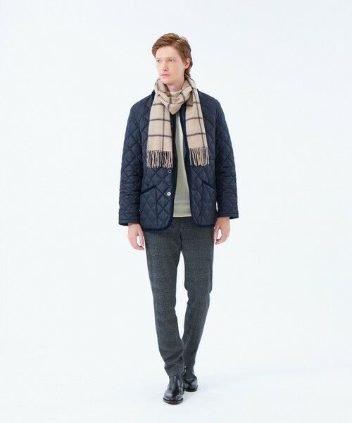 MACKINTOSH PHILOSOPHY(MENS) / マッキントッシュ フィロソフィー　メンズ マフラー・ショール・スヌード・ストール | ウォッシャブルカシミヤ ブリティッシュチェックマフラー | 詳細3