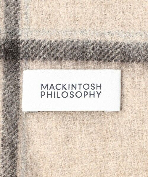 MACKINTOSH PHILOSOPHY(MENS) / マッキントッシュ フィロソフィー　メンズ マフラー・ショール・スヌード・ストール | ウォッシャブルカシミヤ ブリティッシュチェックマフラー | 詳細6
