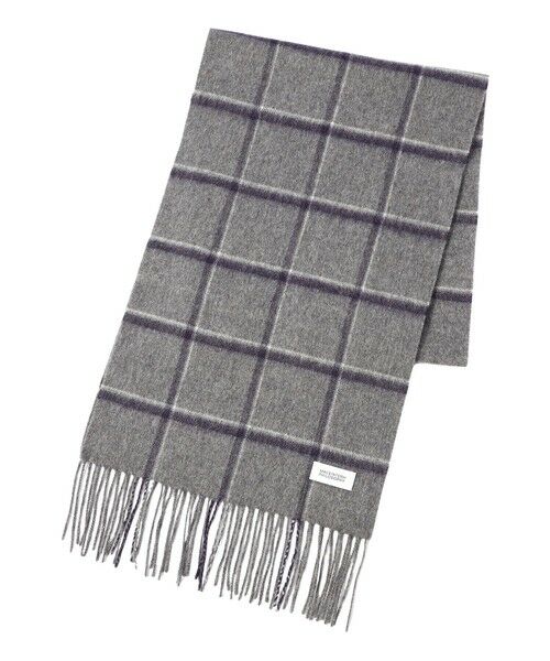 MACKINTOSH PHILOSOPHY(MENS) / マッキントッシュ フィロソフィー　メンズ マフラー・ショール・スヌード・ストール | ウォッシャブルカシミヤ ブリティッシュチェックマフラー | 詳細8