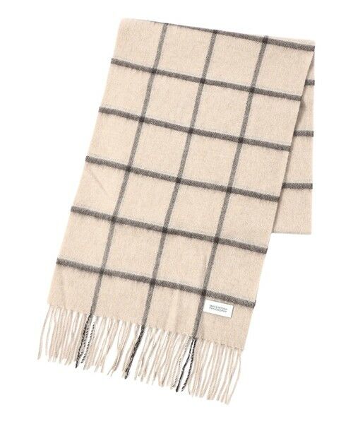 MACKINTOSH PHILOSOPHY(MENS) / マッキントッシュ フィロソフィー　メンズ マフラー・ショール・スヌード・ストール | ウォッシャブルカシミヤ ブリティッシュチェックマフラー | 詳細10