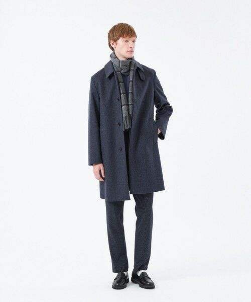 MACKINTOSH PHILOSOPHY(MENS) / マッキントッシュ フィロソフィー　メンズ マフラー・ショール・スヌード・ストール | ウォッシャブルカシミヤ ブリティッシュチェックマフラー | 詳細1