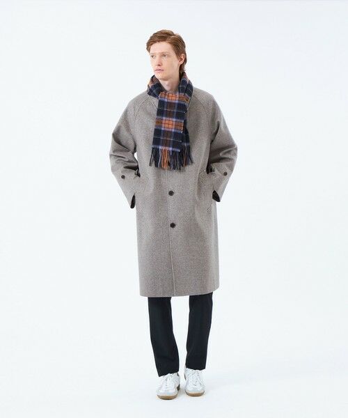 MACKINTOSH PHILOSOPHY(MENS) / マッキントッシュ フィロソフィー　メンズ マフラー・ショール・スヌード・ストール | ウール ブリティッシュチェックマフラー | 詳細2