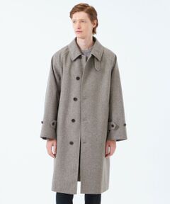 MACKINTOSH PHILOSOPHY キルティングロングコート　Sサイズ WEB限&一部店舗限定定】ノーカラーキルティングロングコート