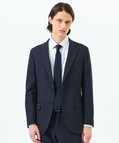 MACKINTOSH PHILOSOPHY(MENS) / マッキントッシュ フィロソフィー　メンズ ノーカラージャケット | トロッター ジャケット#051 ストレッチドビー/千鳥