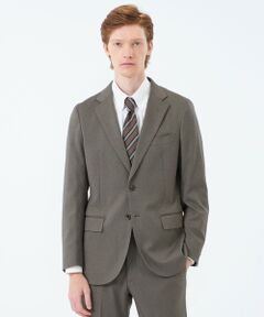 MACKINTOSH PHILOSOPHY(MENS) / マッキントッシュ フィロソフィー　メンズ ノーカラージャケット | トロッター ジャケット#051 ストレッチドビー/千鳥