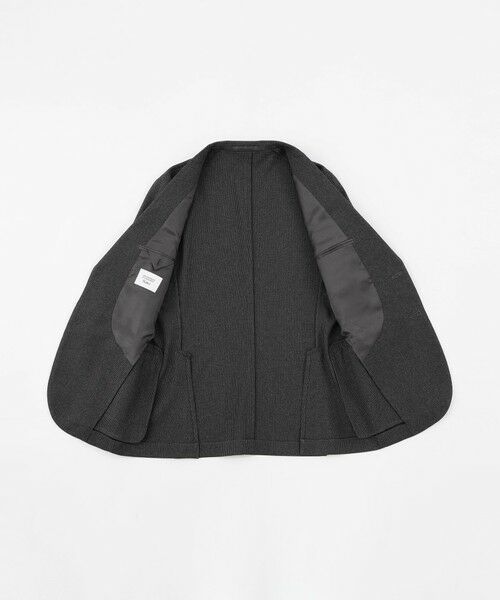 MACKINTOSH PHILOSOPHY(MENS) / マッキントッシュ フィロソフィー　メンズ ノーカラージャケット | トロッター ジャケット#051 ストレッチドビー/千鳥 | 詳細12