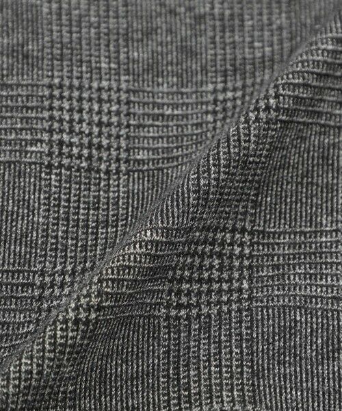 MACKINTOSH PHILOSOPHY(MENS) / マッキントッシュ フィロソフィー　メンズ ノーカラージャケット | テーラードジャージー ジャケット グレンチェック/千鳥 | 詳細13