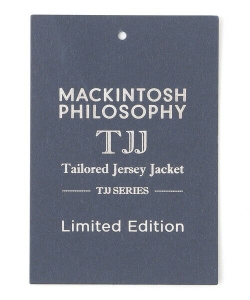 MACKINTOSH PHILOSOPHY(MENS) / マッキントッシュ フィロソフィー　メンズ ノーカラージャケット | テーラードジャージー ジャケット EMMETEXヘリンボン | 詳細12
