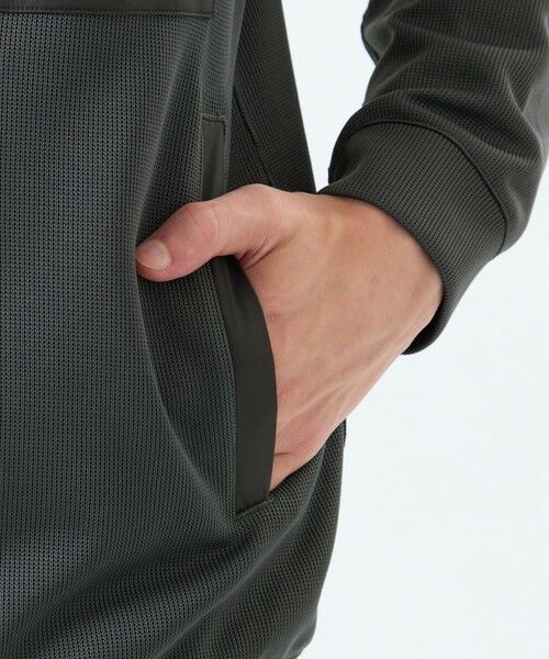 MACKINTOSH PHILOSOPHY(MENS) / マッキントッシュ フィロソフィー　メンズ ブルゾン | ブリテック コンビパーカー 針抜きジャージー | 詳細8