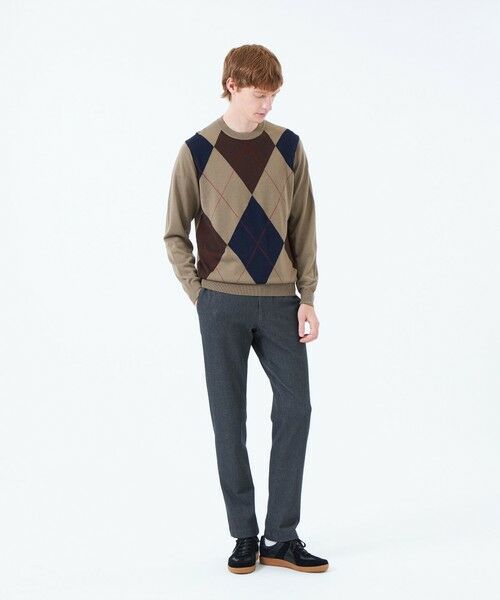 MACKINTOSH PHILOSOPHY(MENS) / マッキントッシュ フィロソフィー　メンズ ニット・セーター | ビッグアーガイル クルーネックプルオーバーニット | 詳細2